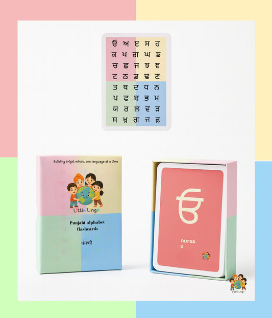 Punjabi Alphabet Flashcards