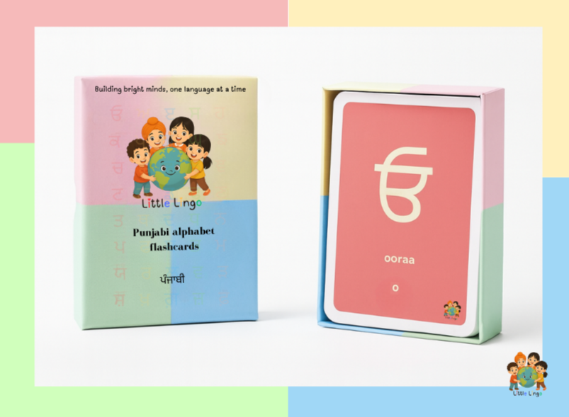 Punjabi Alphabet Flashcards